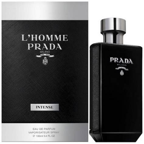 prada l'homme intense 100ml price|prada l'homme intense sample.